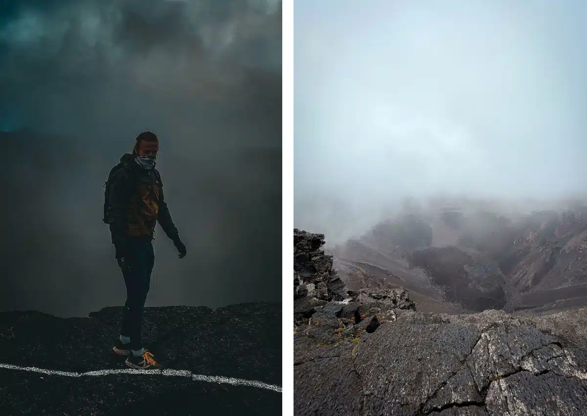 Cratère Dolomieu Piton Fournaise