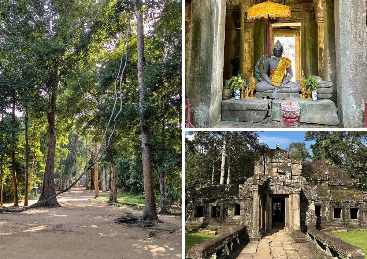 visiter les temples d'angkor