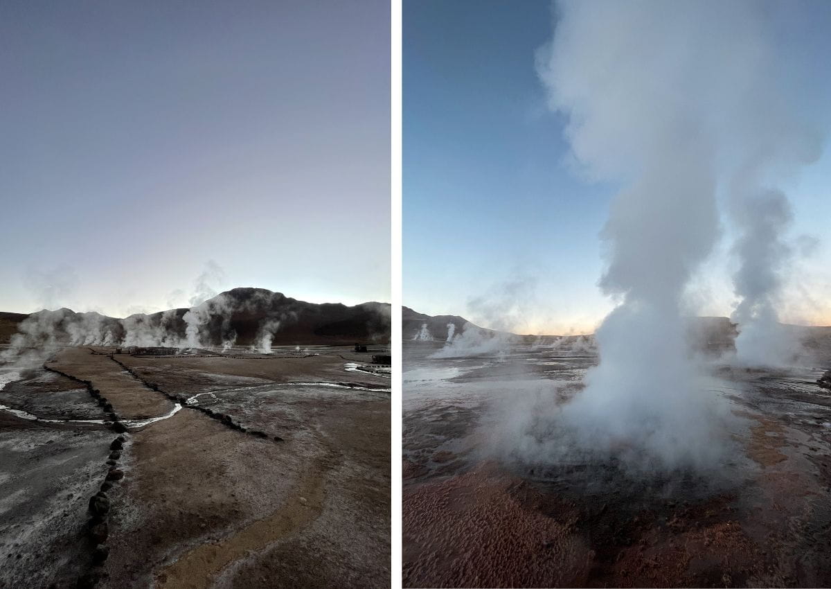 Visiter le désert d'Atacama Geysers del Tatio