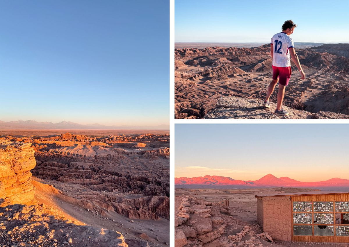 Visiter le désert d'Atacama sunset Kari